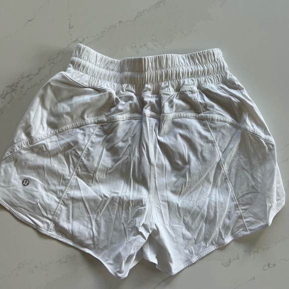 Lululemon Track That Short | White | 4 - Picture 3 of 4